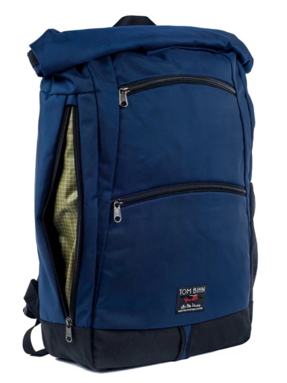 Tom Bihn Backpack - Addax 31 Deep Blue Ballistic/Taiga 200 Halcyon